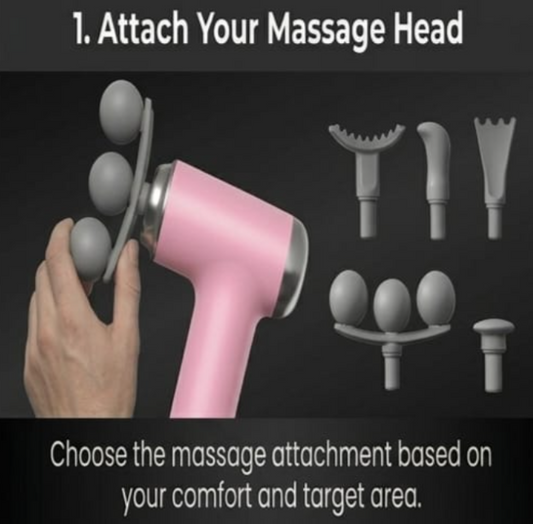 Portable Deep Tissue Massage Gun