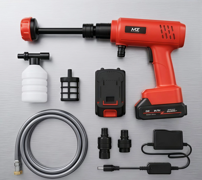 MZ WG09 Cordless High-Pressure Washer - Powerful Portable Cleaning