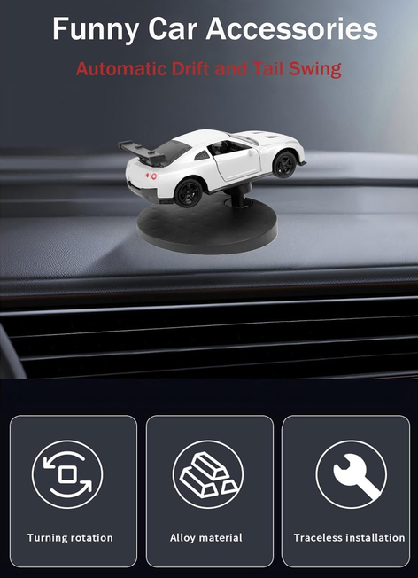 Rotating Dash Car (Multiple Colours)