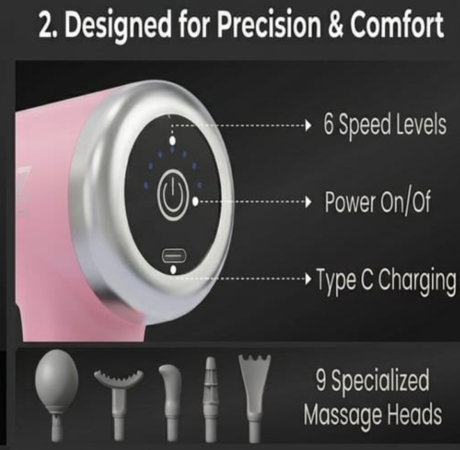 Portable Deep Tissue Massage Gun