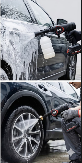 MZ WG06 Portable Cordless Spray Gun for Superior Cleaning